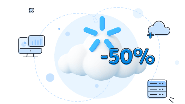 -50% на Виділений сервер Kyivstar Cloud